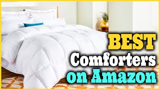 Best Comforters on Amazon 2022 Top 5 Picks [upl. by Kreindler]