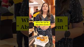 Radission Hotel Food Review  Abp News Event  Noida  food trending viral shorts [upl. by Ailec]