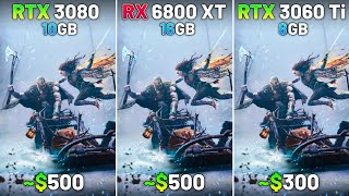 RTX 3080 vs RX 6800 XT vs RTX 3060 Ti  Test in 9 Games  1440p [upl. by Lon]