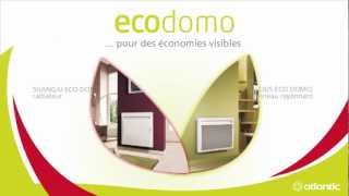 Radiateurs électriques Atlantic Shangaï et Solius Ecodomo [upl. by Gnos]