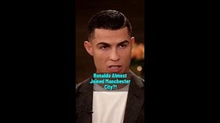 Ronaldo Almost Joined Manchester City [upl. by Radmilla]