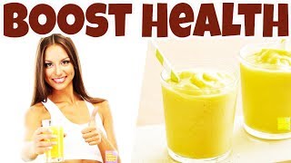 Boost Your HEALTH amp Detox Entire Body with This SIMPLE Banana Juice Recipe How to Boost Your Health [upl. by Annawahs]