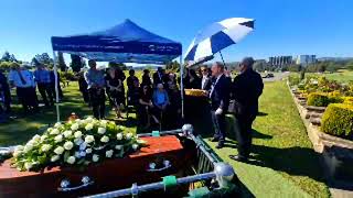 Funeral Service  Graveside  Radomir Rada Ilic  6 September 2024 [upl. by Enner528]