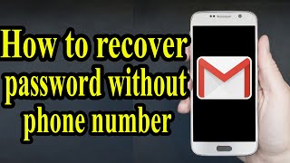 How to Recover or Change Gmail Password Without Phone Number [upl. by Eltsyrhc]