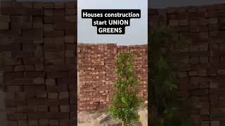 Union Greens College Road Houses Construction startrealestate uniongreens3marlaplots [upl. by Tdnarb33]