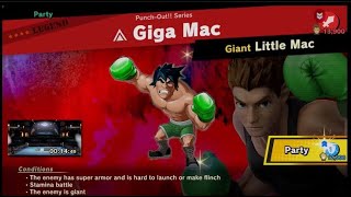 Super Smash Bros Ultimate  Legend Spirit Giga Mac double star [upl. by Dwight315]