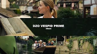 DZO Vespid Prime 35mm Test Video shot on SONY A7iv  Colmar France [upl. by Nnoj]