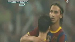 Zlatan Ibrahimovic Pre season Barcelona 1011 [upl. by Ellehsor]