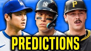 2024 MLB Awards Predictions [upl. by Jannel]