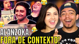 HILÁRIO 🤣 REACT  ALANZOKA FORA DE CONTEXTO  CASALZINHO [upl. by Kokoruda762]