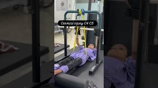 spinal cord injury 12 year old girl C4 C5cervicalmotivateC4 C5 💪👍 [upl. by Mattie]