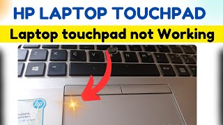 laptop touchpad not working  hp elitebook touchpad light  hptouchpad touchpad laptop [upl. by Belshin]