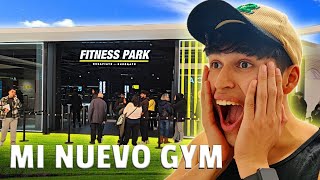 ESTRENANDO MI NUEVO GIMNASIO  Fitness Park La Vaguada ¿VALE LA PENA Inauguración [upl. by Lilia688]