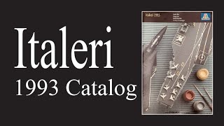 Italeri Katalog 1993 Catalog 32 4K [upl. by Gerg]