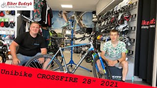 Unibike CROSSFIRE 28quot 2021  Prezentacja  Rowery w BikerBudzyk [upl. by Laband]