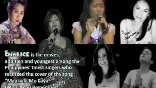 Charice Nostalgia Singing quotMaalaala Mo Kaya Would You Remember  other singers w English Subs [upl. by Auqinet]