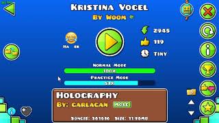 quotKristina Vogelquot 100 The Acro Challenge Challenge  Geometry Dash  Unready Maybe [upl. by Ahsenit171]