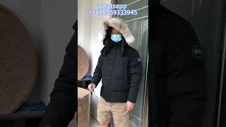 Canada Goose Men‘s Wyndham Parka Down jacket Review [upl. by Aelak]