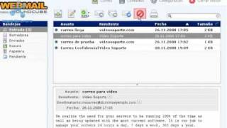 Tutorial RoundCube Conocer opciones avanzadas [upl. by Asamot]