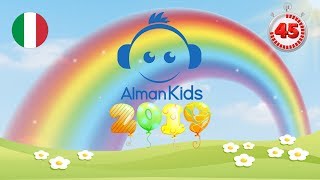 TUTTO ALMAN KIDS 2019 🤩 Oltre 45 minuti di canzoni per bambini [upl. by Llerehs]