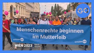 Marsch fürs Leben Wien 2023 [upl. by Jerad]