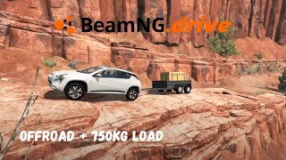 TOGRAC FWD  750kg BOX  OFFROAD UTAH  BeamNG [upl. by Rooney791]