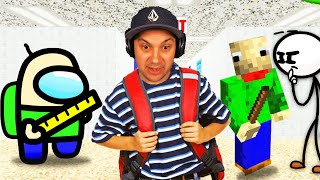 I Went To VIDEO GAME SCHOOL  Baldi Basics [upl. by Mason71]