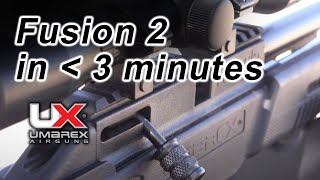 Umarex Fusion 2 CO2 Pellet Air Rifle Airgun in Under 3 Minutes [upl. by Ariela]