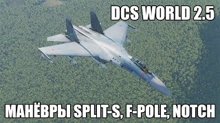 DCS World 25  Противоракетные манёвры SplitS FPole Notch и их разбор в Tacveiw [upl. by Aitnic889]