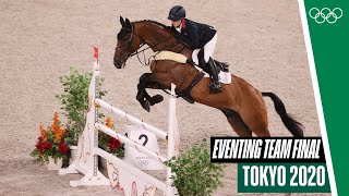 Equestrian Eventing Jumping Team Final  Tokyo 2020 Replays [upl. by Scherman]