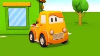 Schlaue Autos Wir entdecken Obst Animation für Kinder [upl. by Halullat]