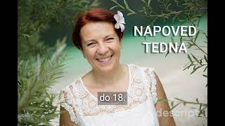 12 do 18 avgust 2024  Napoved tedna [upl. by Attoynek]