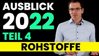 Börse 2022 Rohstoffe oder Aktien [upl. by Nossaj]