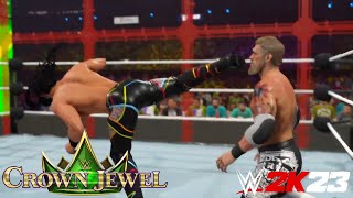 WWE 2K23  Seth Rollins Vs Edge  Crown Jewel 2021  PS5 [upl. by Job]