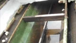 DIY1972 THUNDERBIRD SHAWNEE TRIHULL BOAT RESTORATION part 3 [upl. by Eceryt]