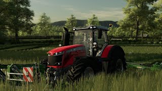 Cortar hierba  Massey Ferguson  Samasz 4K HDR10 [upl. by Midge]