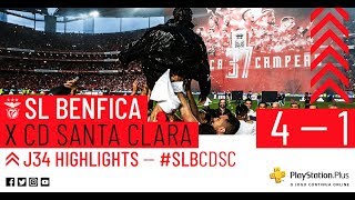 HIGHLIGHTS SL Benfica 41 CD Santa Clara [upl. by Mariko]