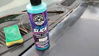 chemical guys ceramic coating adds insane gloss to black paints [upl. by Bringhurst]