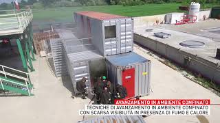 Apt Safety Group  CFBT Tecniche di contrasto allincendio in ambiente confinato  4 [upl. by Salem]