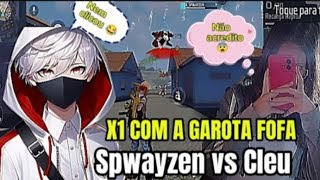 Veja o que aconteceu X1 contra Cleu no free fire [upl. by Zebapda]