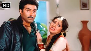 मेरी इज़्ज़त को लूटने से बचा लीजिये  Sunny Deol Meenakshi Seshadri Kader Khan [upl. by Yadsnil940]