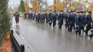 Remembrance Day Parade 2024 in Kamloops BC [upl. by Sula]