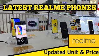 New and Latest Realme Phones  Updated Unit and Price [upl. by Saihttam116]