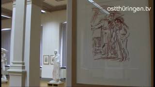 Ausstellung Im Altenburger Lindenau Museum sind Werke von Oskar Kokoschka zu sehen [upl. by Eeresid]