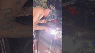 WORLDS BEST WELDER welding cartok cars 8thgen civic honda turbocivic intercooler [upl. by Yolande955]