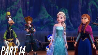 KINGDOM HEARTS 3 Walkthrough Part 14  Finally some Warmer Weather Arendelle [upl. by Veejar]