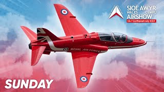 LIVE Wales Airshow 2024  Sunday Livestream [upl. by Postman]