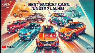 quotBest Cars Under 7 Lakhs Affordable amp FeaturePacked Optionsquotautomobile viralvideo [upl. by Hilel]