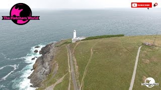 Day 8 Final Day of Holiday in Cornwall 2024 Visit to Trevose Head Lighthouse Padstow Drone Views [upl. by Karia617]