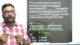 Cloze Test asked in SSC CGL  Cloze Test tricks [upl. by Nosnevets]